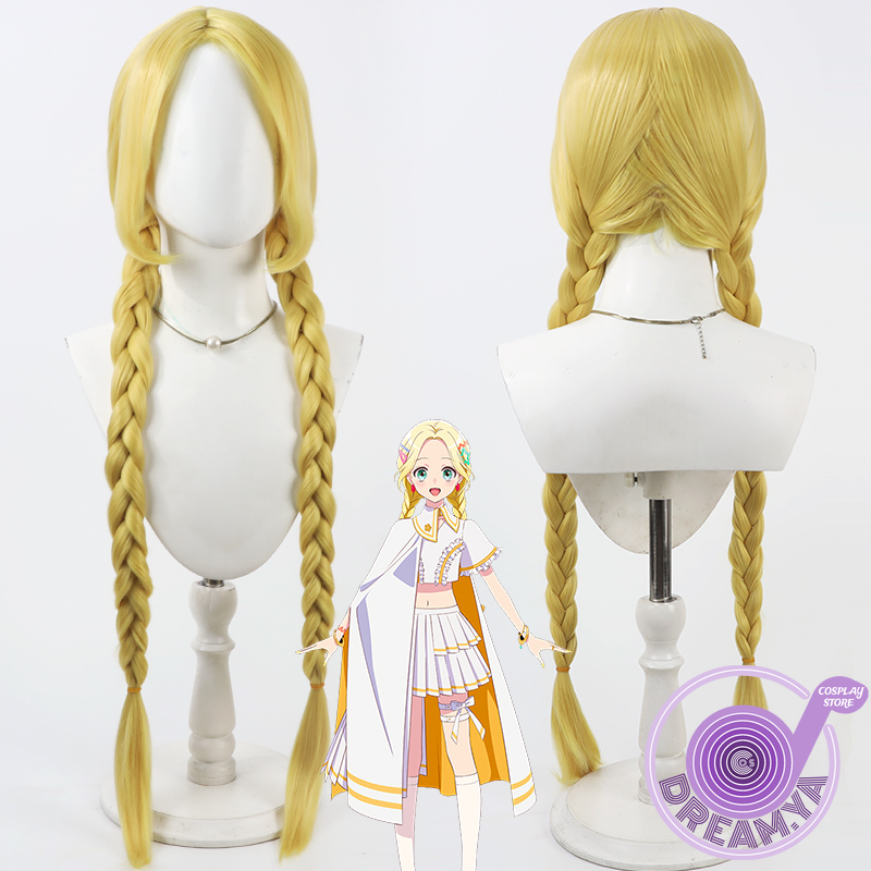 Anime Cosplay Wig Heat Resistant - Choco Mitsumata Cosplay Perücke Maebashi Hexen