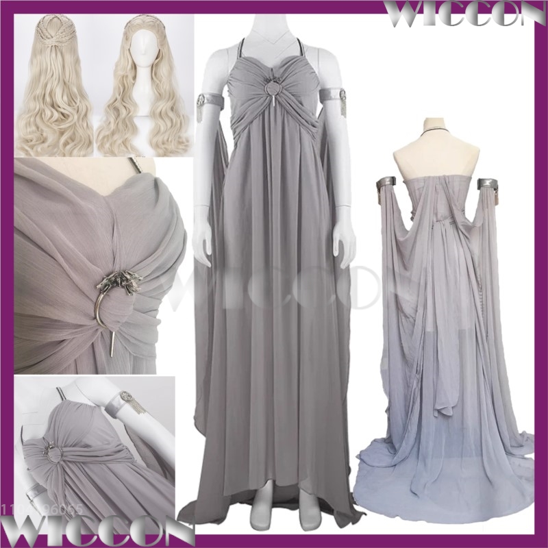 Medieval Renaissance Dress Women - Mittelalterliches Zeremonienkleid Daenerys Frau Drache Mutter