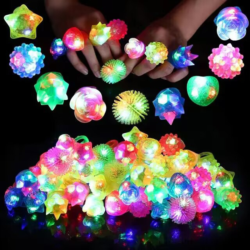 Glow In The Dark Party Glasses - 20/30/50 stücke Leuchtende Ringe LED Leuchten