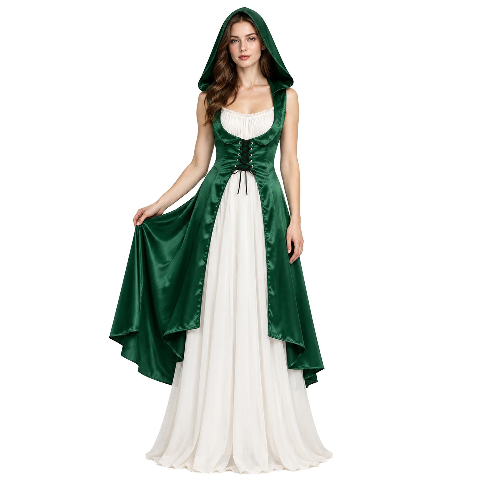 Damen-Mittelalter-Kostüm im Re – Medieval Renaissance Dress Women Bewertung und Preis