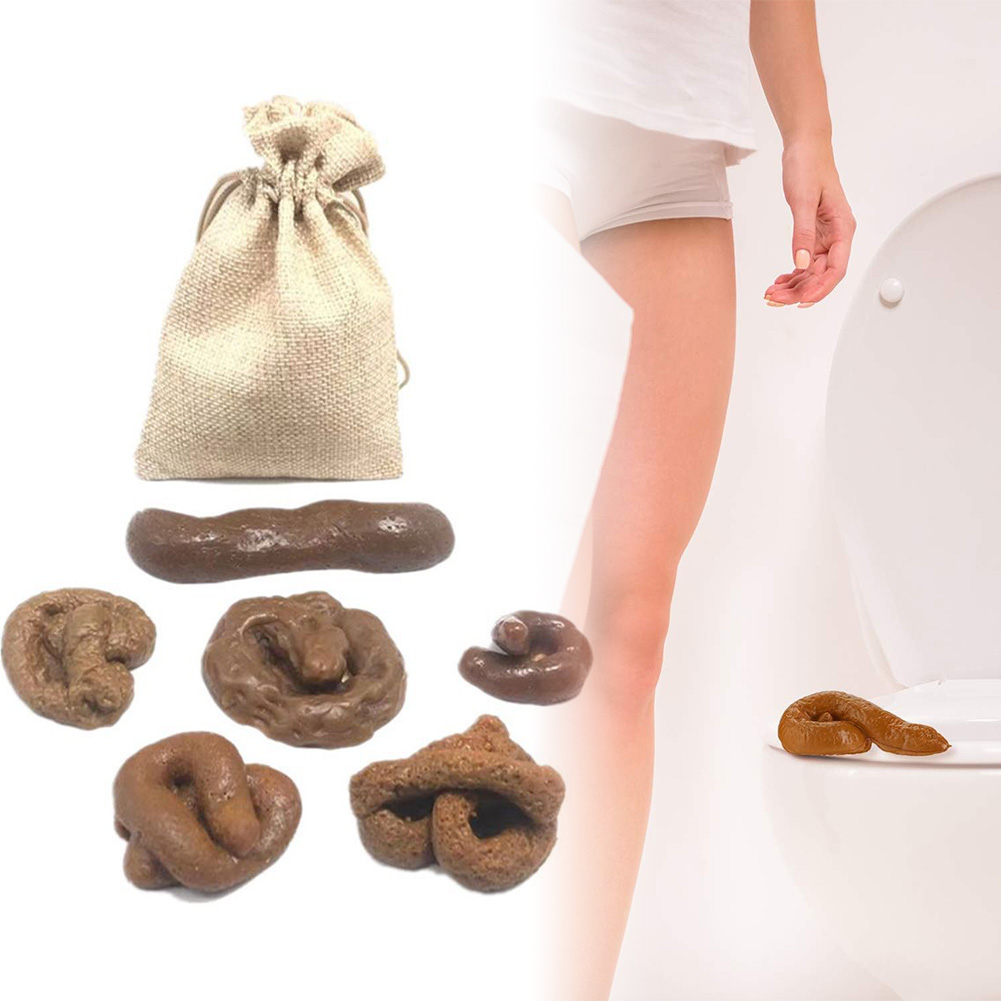 6 Teile/satz Poop Streich Spie – Fake Poop Gag Gift Bewertung und Preis