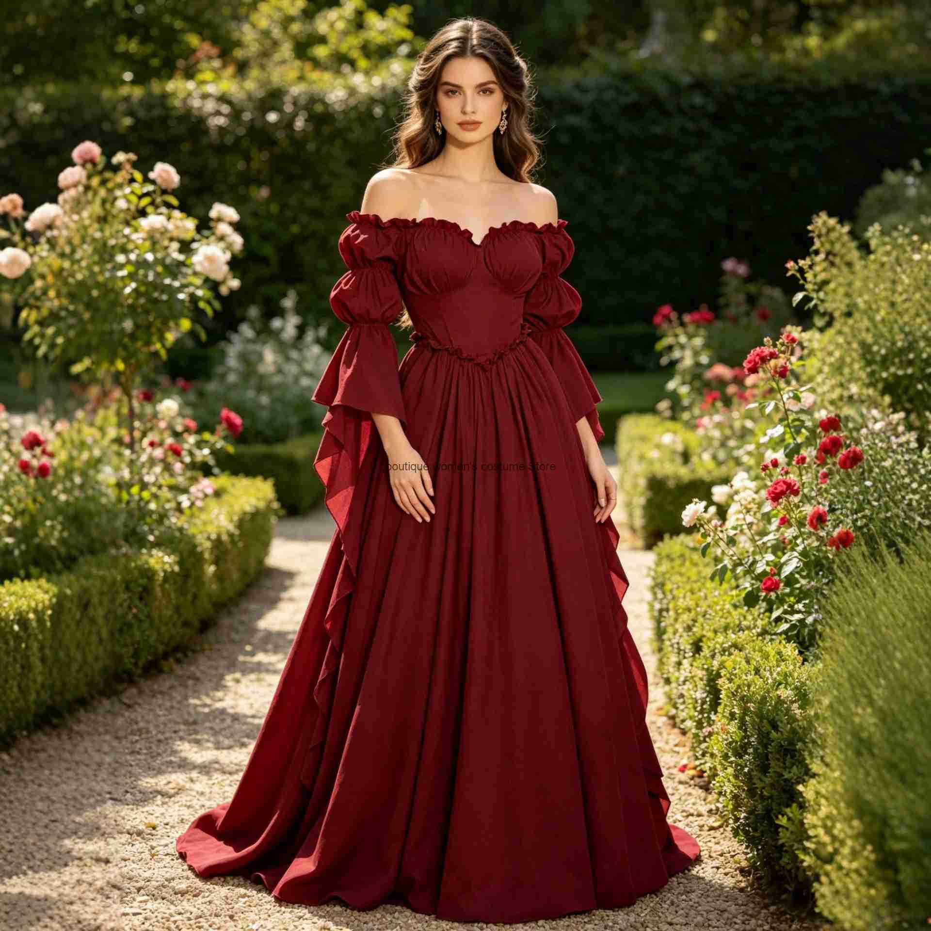 Neues mittelalterliches Renais – Medieval Renaissance Dress Women Bewertung und Preis