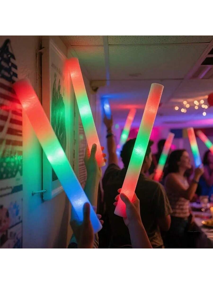 Schaumstoff-Leuchtstäbe, leuch – Flashing Led Foam Sticks Party Bewertung und Preis