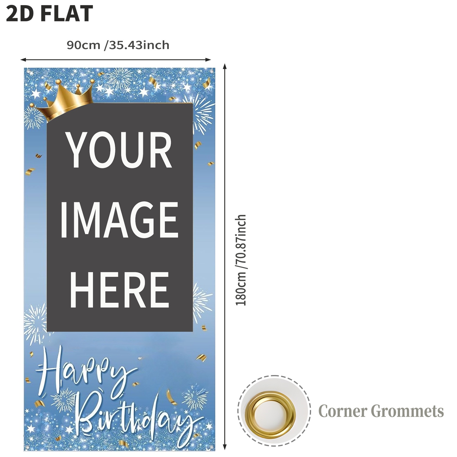 Benutzerdefinierte blaue Farbe – Party Supplies Bewertung und Preis