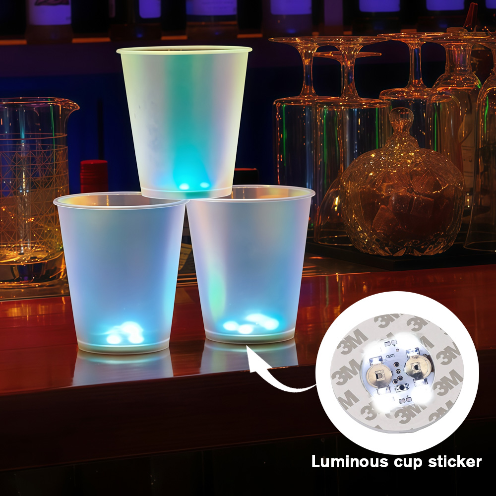 10 Stück LED-Becher, leuchtet  – Glow In The Dark Party Glasses Bewertung und Preis