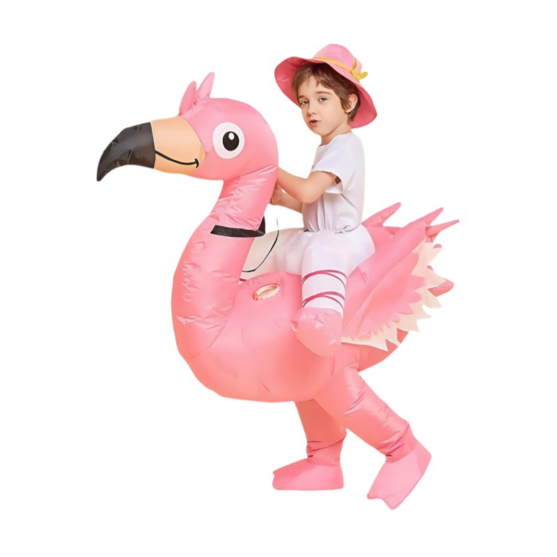 Rosa Flamingo Aufblasbare Kost – Costumes Bewertung und Preis