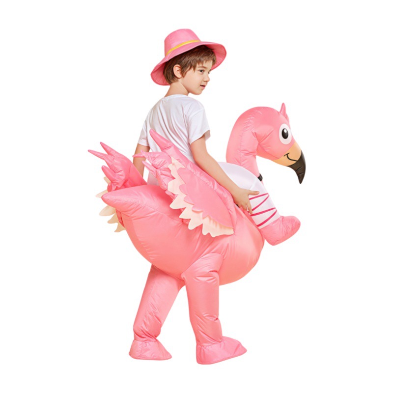 Rosa Flamingo Aufblasbare Kost – Costumes Bewertung und Preis