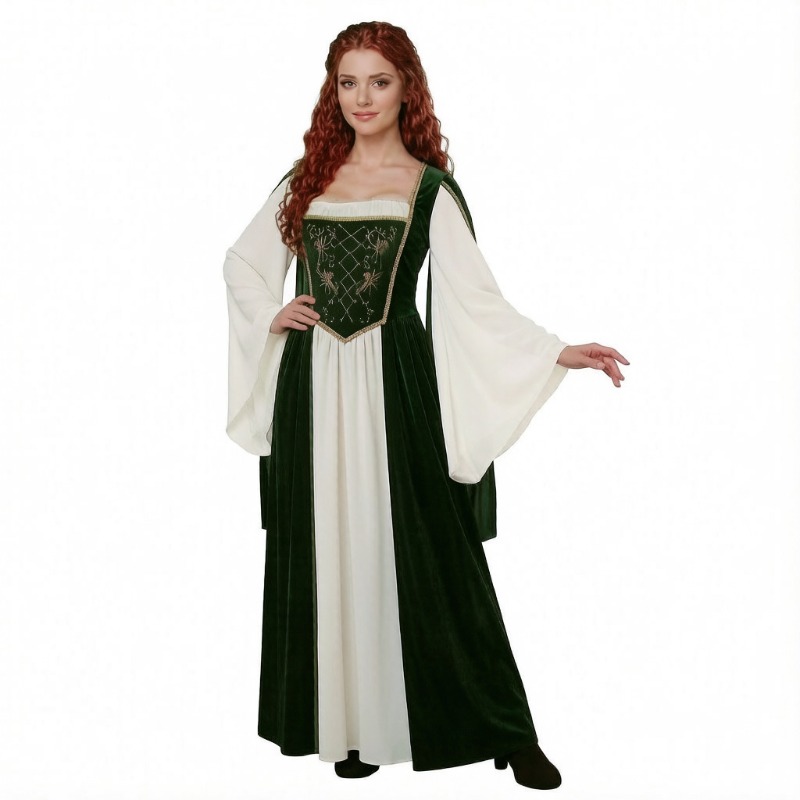 Neues mittelalterliches Cospla – Medieval Renaissance Dress Women Bewertung und Preis