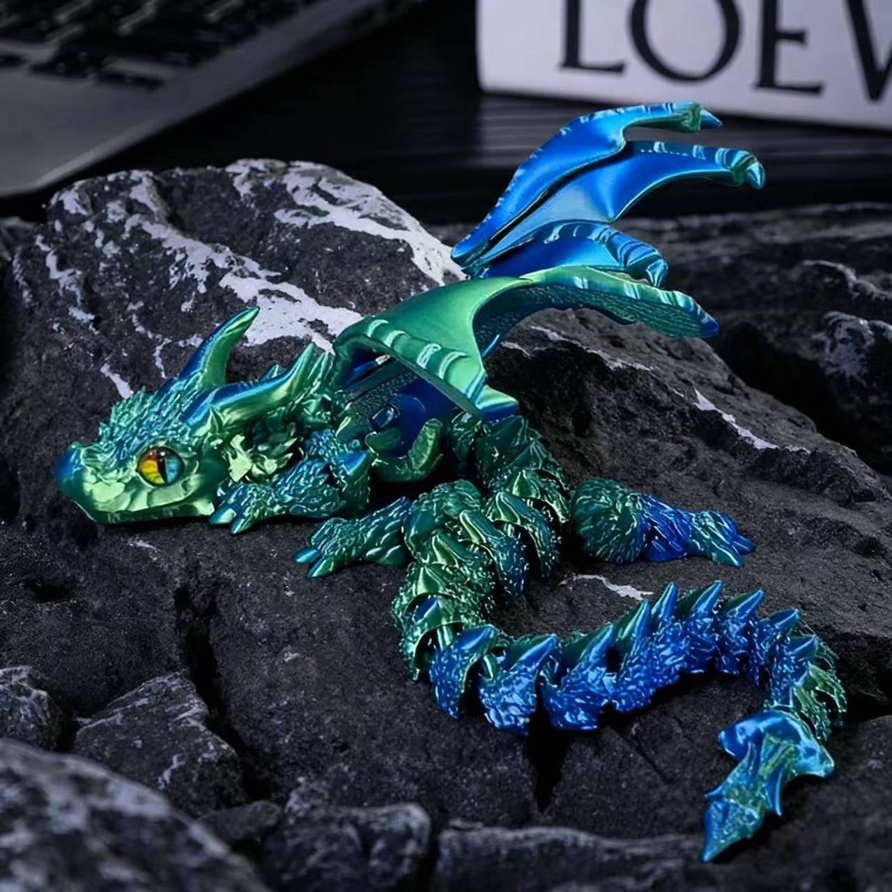 3D-gedruckter Wyvern-Drache mi – Novelty Gifts Bewertung und Preis