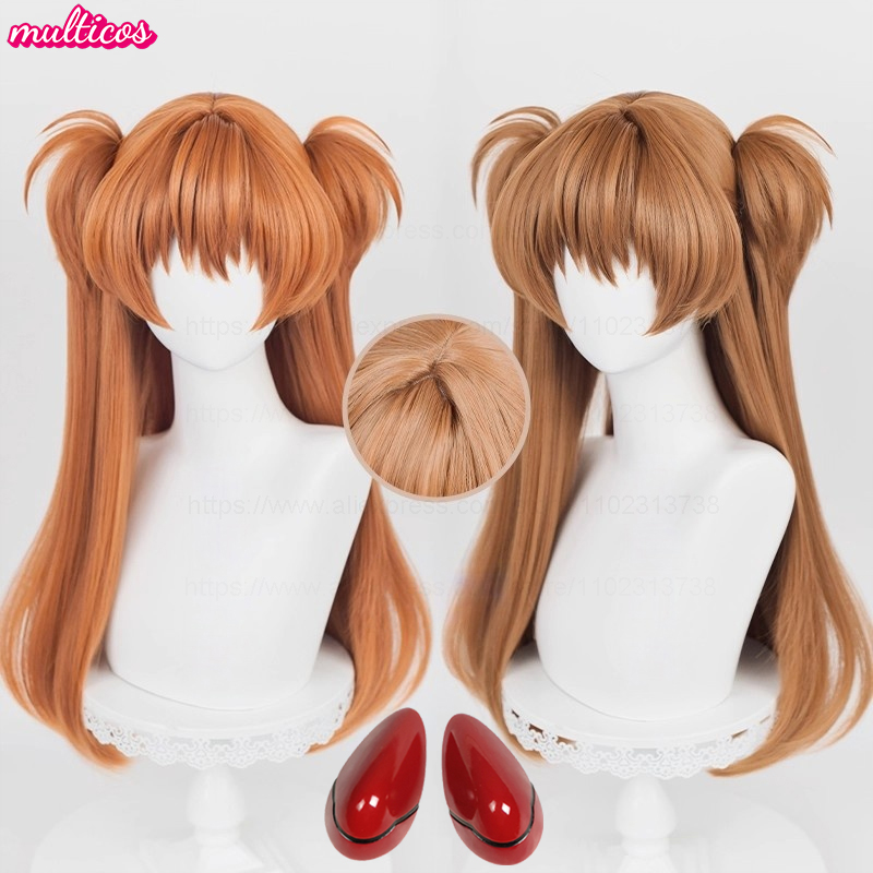 Hochwertige Anime EVA Asuka La – Anime Cosplay Wig Heat Resistant Bewertung und Preis