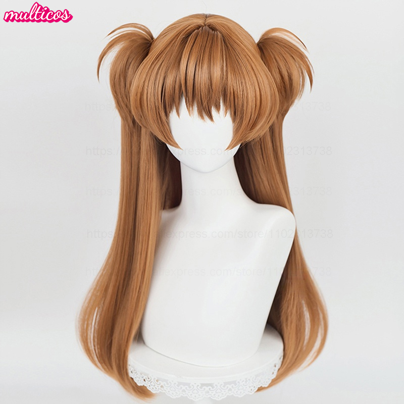 Hochwertige Anime EVA Asuka La – Anime Cosplay Wig Heat Resistant Bewertung und Preis