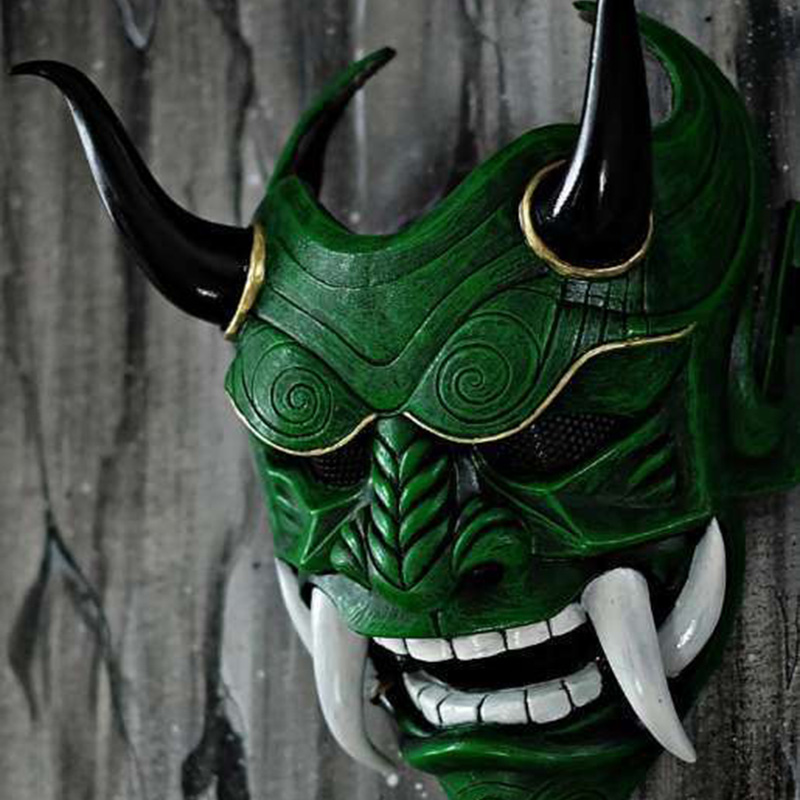 Hannya Dämonenmaske Japanische – Led Purge Mask Halloween Bewertung und Preis