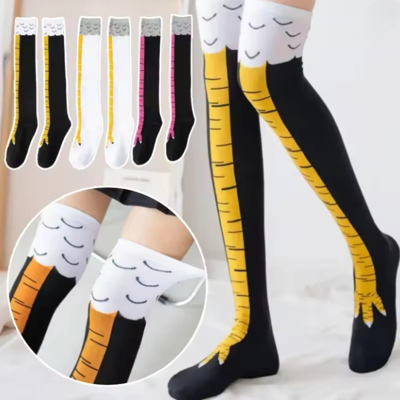 Neue Damen Kniestrümpfe Trendi – Funny Chicken Leg Socks Bewertung und Preis