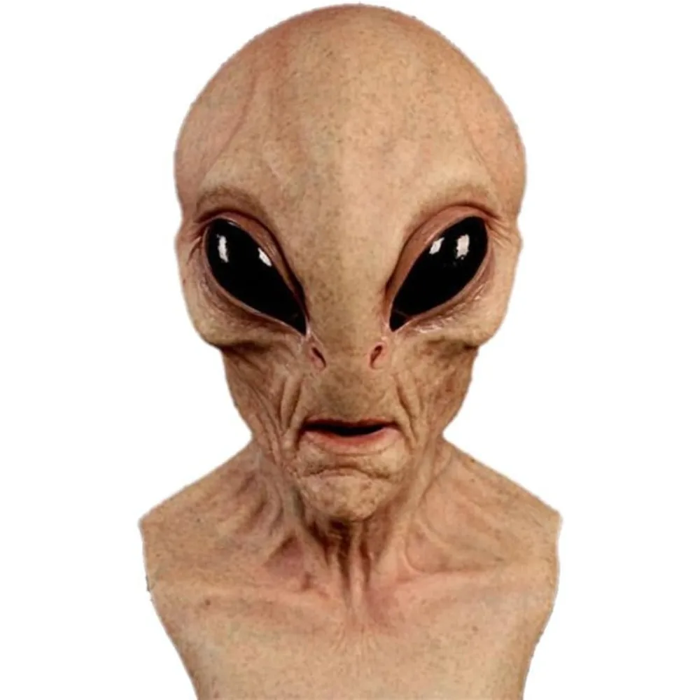 Halloween-Kostüm, Alien-Dinosa – Latex Alien Mask Realistic Bewertung und Preis