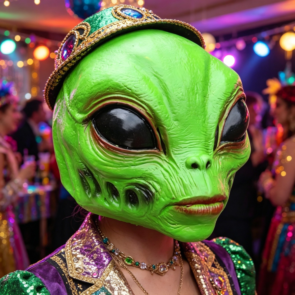 Halloween Alien-Maske Party-Ko – Latex Alien Mask Realistic Bewertung und Preis