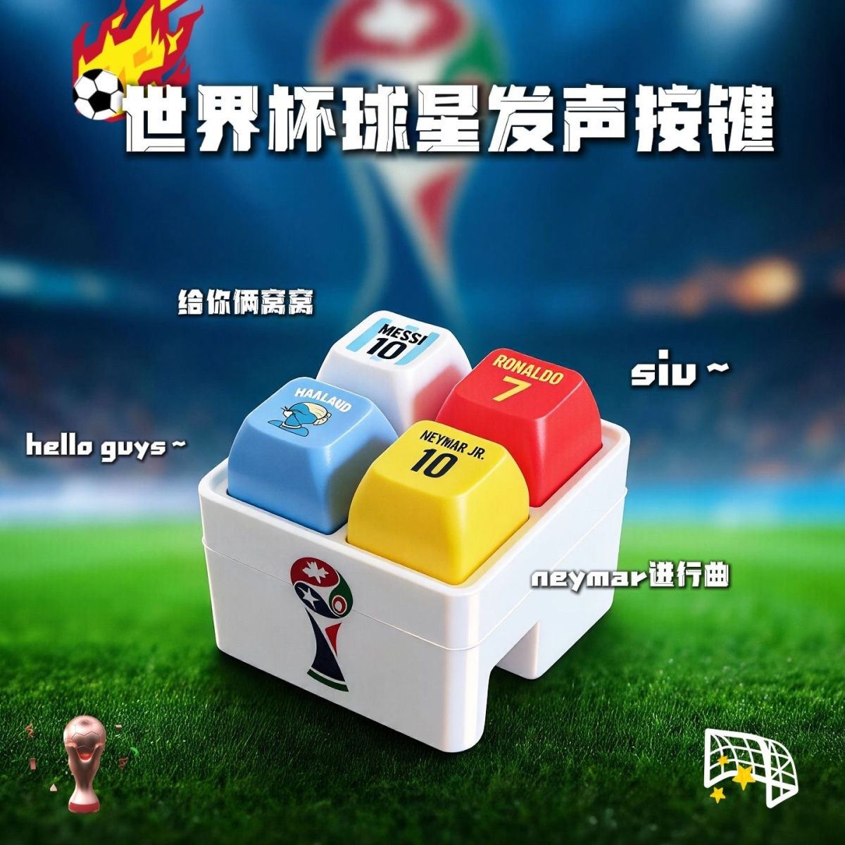 Haaland Fußball-Themen-Schlüss – Prank Toys Bewertung und Preis