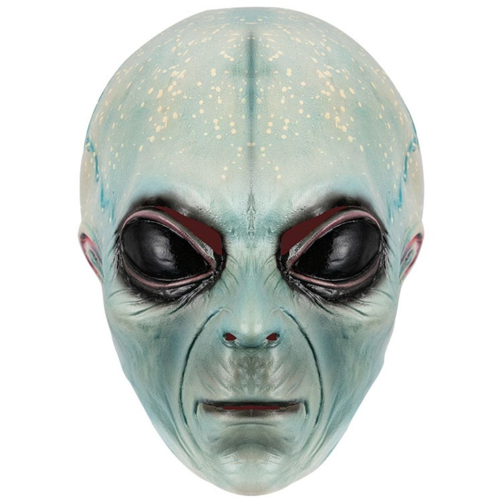 Latex-Material Alien-Maske Grü – Latex Alien Mask Realistic Bewertung und Preis